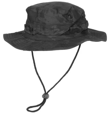 Produktbild von MFH US GI Buschhut Kinnband Boonie Rip Stop night-camo Gr.L