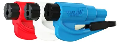 Productafbeelding van resqme Familiepakket (3 stuks): Noodsleutelhanger, autonoodset, 2-in-1