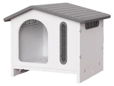 Produktbild von Hundehütte ohne Tür – Universelle Hundebox für den Innenbereich