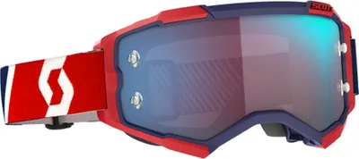 Produktbild von Scott Motocross Brille Fury , rot blau