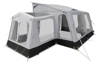 Image de Annexe Gonflable pour Auvent Dometic Rally AIR, 1.9 x 1.8 x 1.75 m, Avec Mur de Séparation, Toile Weathershield Tour