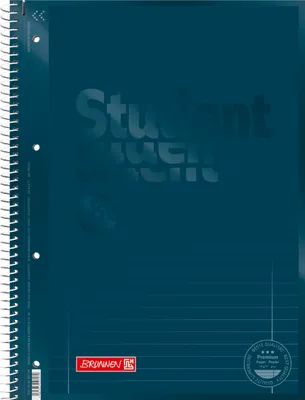 Produktbild von Brunnen Premium Collegeblock A4 Colour Code Denim Lin27