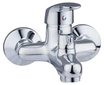 Obrázok produktu pre Vaňová batéria ZORA s keramickým prepínačom, rozstup 100mm, chróm