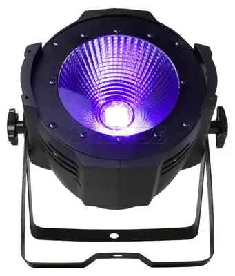 Immagine prodotto di Faretti da palcoscenico LED COB - 200W, 1 luce, controllo DMX - Faretti da palcoscenico RGBW UV, bianco caldo e bianco freddo - Ideali per DJ, club, discoteche, teatri, chiese, concerti - Spina EU
