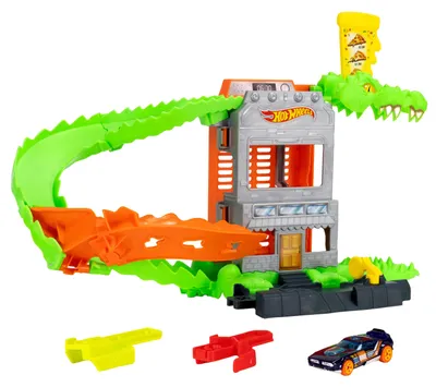 Zdjęcie produktu dla Hot Wheels City JHL93, Zestaw pociągów i torów, 3 lat(a), Plastik, Wielobarwny