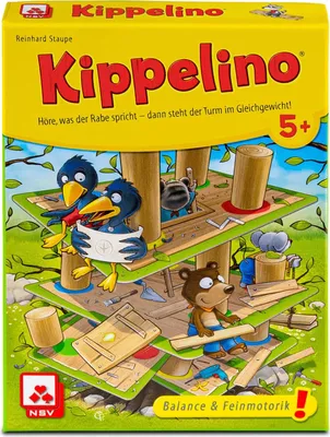 Produktbild von Kippelino, Kartenspiel, für 1-4 Spieler, ab 5 Jahren (DE-Ausgabe)