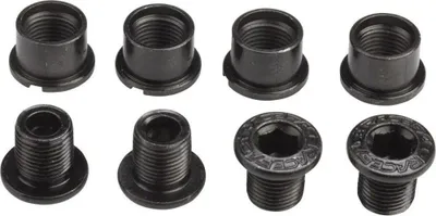 Produktbild von Race Face Kettenblattschrauben, M8x8.5mm, 4 Stk., Stahl, black