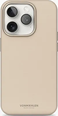 Produktbild von Like Leather Case - Schutzhülle, MagSafe kompatibel iPhone 16 Pro, Cream Handyhülle