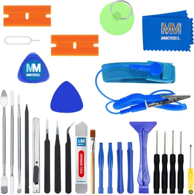 Produktbild von MMOBIEL 27 in 1 Professionelles Premium Reparatur Öffnungs Werkzeug Set