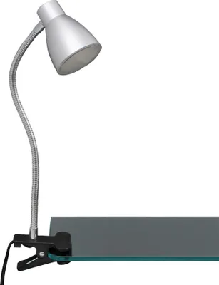 Produktbild von LED Klemmleuchte Klemmlampe Flexarm 2,5W titanfarbig Metall-Kunststoff Briloner