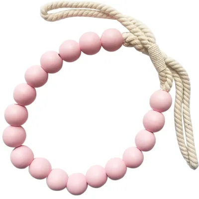 Produktbild von Modevorhang Verband Holzperlen Tieback Holdback Home Drape Dekoration-Rosa