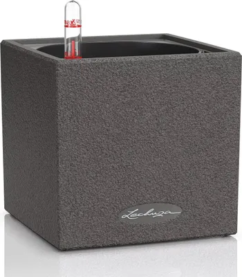 Zdjęcie produktu dla Doniczka 14X14Cm Z Systemem Nawadniającym Lechuza Canto Stone