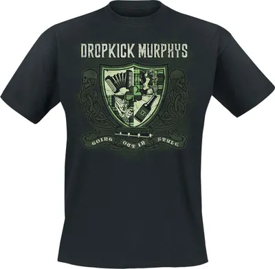 Produktbild von Dropkick Murphys T-Shirt Herren Going out in style schwarz L
