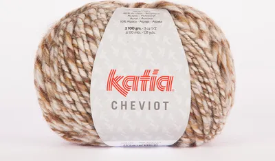 Produktbild von CHEVIOT von Katia - BEIGE (101) - 100 g / ca. 120 m Wolle