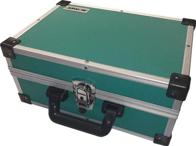 Produktbild von Alu-Werkzeugkoffer grün 33 x 23 x 15 cm