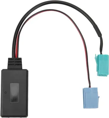 Produktbild von Bluetooth-Modul - 6Pol- und 8Pol-Adapter - Bluetooth 5.0 - Aux-Kabel-Adapter - Auto-Upgrade-Kit für Clio Espace Kangoo Megane