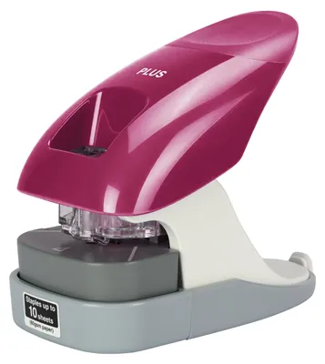 Image de PLUS JAPAN Agrafeuse SL-112A sans agrafes bordeaux