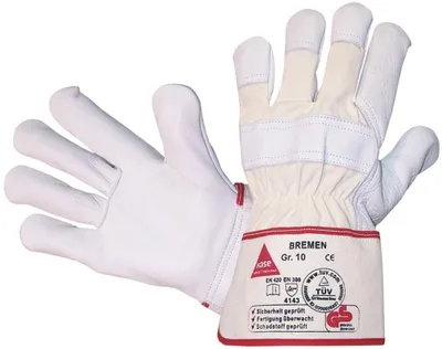Obrázok produktu pre Rukavice Bremen, hovädzia zrnitá koža, veľkosť 10
