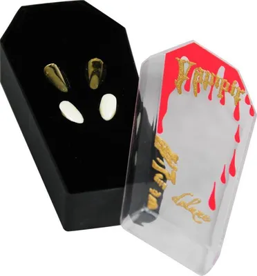 Vampir Aufsteckzähne Deluxe