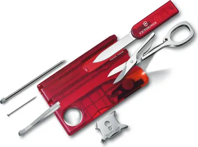 Obrázek produktu pro Victorinox 0.7300.T Victorinox SWISSCARD LITE rot transparent