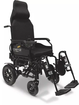 Produktbild von Elektrorollstuhl Rollstuhl Fernbedienung Leicht Faltbar 6km/h Comfygo X-9 Schwarz-20Ah,Elektrorollstuhl,Rollstuhl elektrisch, Elektrorollstuhl faltbar