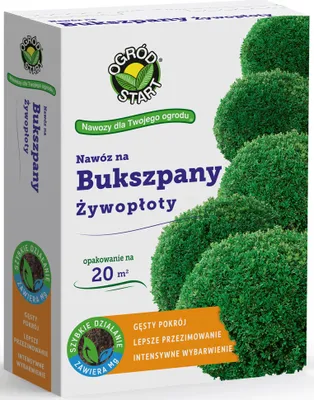 Immagine prodotto di Fertilizzante per bossi - Fertilizzante speciale per bossi (Buxus illex) - Siepi - Piante - 20 m² - 1 kg