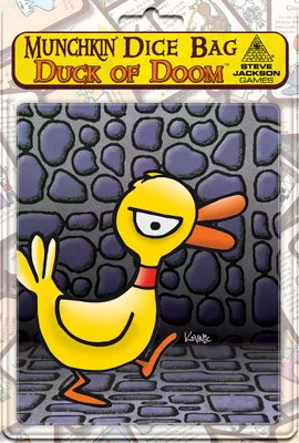 Zdjęcie produktu dla Munchkin Worek kości Kaczka Zagłady - Würfelbeutel - Edycja ENG