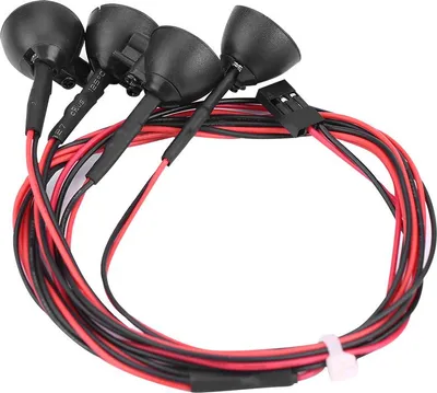 Imagen del producto de Barra de luces LED, luces de techo, accesorio para vehículos RC Crawler, compatible con Axial SCX10 y Traxxas TRX-4 (blanco)