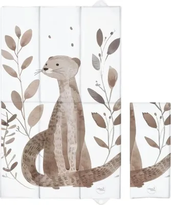 Produktbild von Weiche faltbare Wickelunterlage mit Verschluss 50x80 Basic Clever Otter
