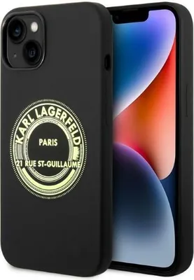 Obrázek produktu pro Pouzdro Karl Lagerfeld Silicone Rsg Na Iphone 14 Plus - černé