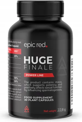 Image de EPIC RED HUGE FINALE supplément pour une sexualité plus longue