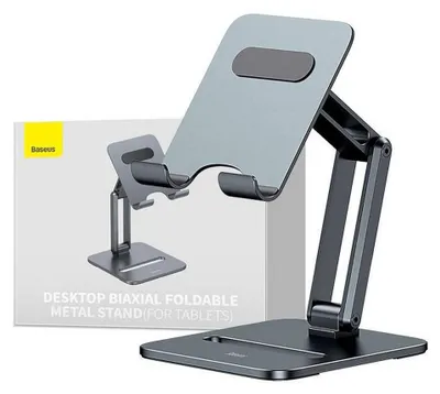 Produktbild von Baseus Desktop Biaxial Metall Stand faltbar für Tablets