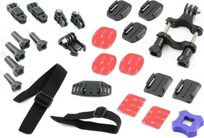 Zdjęcie produktu dla Zestaw montażowy 26w1 Uchwyt do GoPro HERO 1/2/3/3+/4
