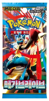 Produktbild von Pokémon Sammelkarten Mega Brave Booster KOREAN