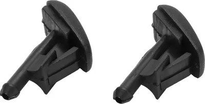 Obrázek produktu pro 2 trysky ostřikovačů čelního skla 61601384859 Black ABS náhradní pro 318i 1992-1999