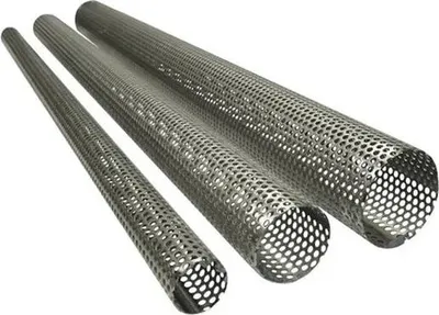 Immagine prodotto di 1 Tubo Forato Per Silenziatore / Tubo Di Scarico Diametro 25Mm Lunghezza 400Mm