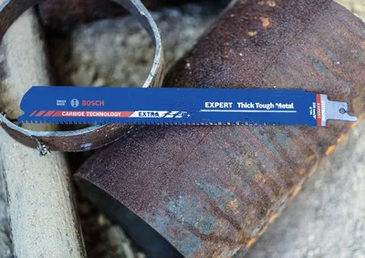 Produktbild von EXPERT S1155CHC Thick Tough Metal Säbelsägeblatt, 10-tlg.