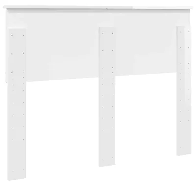 Image de Tête de lit vidaXL Bois blanc brillant