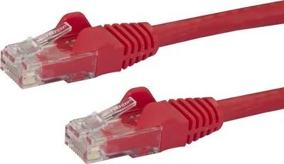 Immagine prodotto di StarTech.com Cavo di Rete Rosso Cat6 UTP Ethernet Gigabit RJ45 Antigroviglio - 50cm