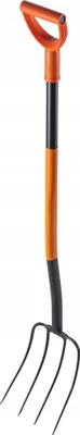 Produktbild von KADAX Gabel "Getas", ergonomische Gartenforke mit 4 Zinken, 132cm