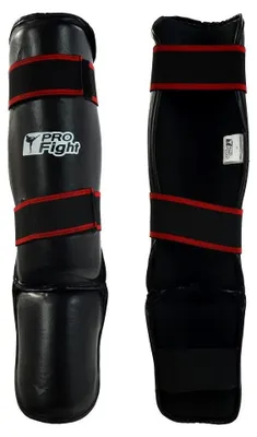 Produktbild von PROfight - "Step" Schienbeinschutz(2er-Pack) MR78384 (XXL) (Schwarz)