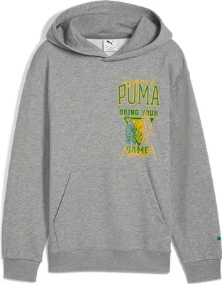 Produktbild von Puma Rival Rage Kapuzenpullover Grau 7-8 Years Junge Grau 7-8 Years