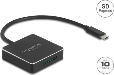 Image de DELOCK USB-C Card Reader für SD Express 7.1 Speicherkarte