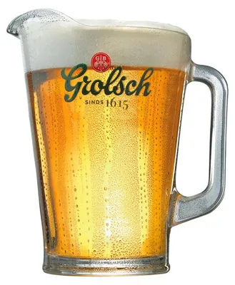 Immagine prodotto di Caraffa Grolsch / Caraffa per birra - Vetro - 1,8 litri