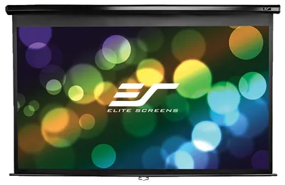 Image de Elite Screens Rollo 16:9 265*149cm Manual noir