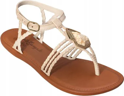 Produktbild von Grendha Is Natural Sandals Damen Sandalen Flip Flops Komfort Freizeit Strand Gr.38