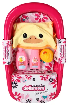 Immagine prodotto di Il mio bellissimo set da bagno per bambole con 5 accessori | 3 pezzi