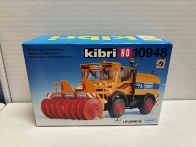 Produktbild von KIBRI Bausatz MB Unimog Schnefräse Schmidt 10948