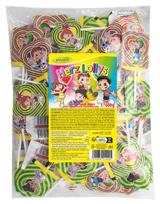 Produktbild von Woogie Herzlolly's 600g
