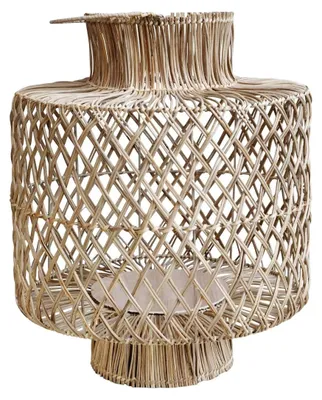 Immagine prodotto di Lanterne in rattan, altezza 64 cm, adatte per interni ed esterni